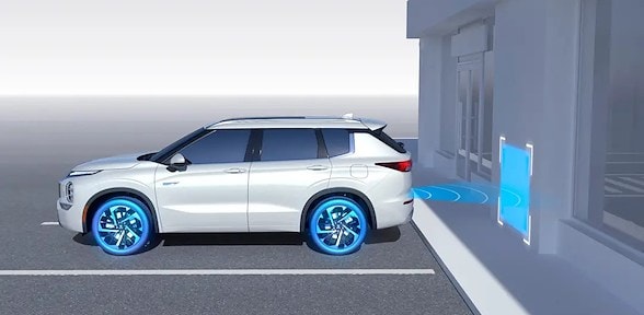 Asistente de frenado automático en reversa